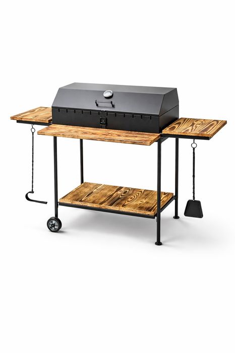 Мангал Grill посилений.  Розкладний стаціонарний мангал-гриль