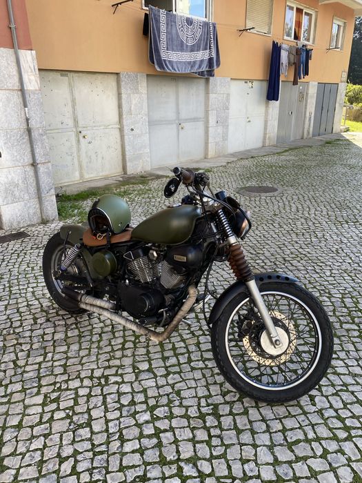 Yamaha Virago 250 customizada