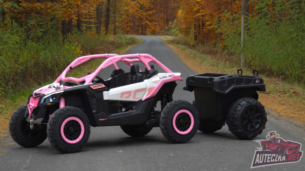Autko CAN-AM Maverick z przyczepką dla dzieci autko samochód buggy