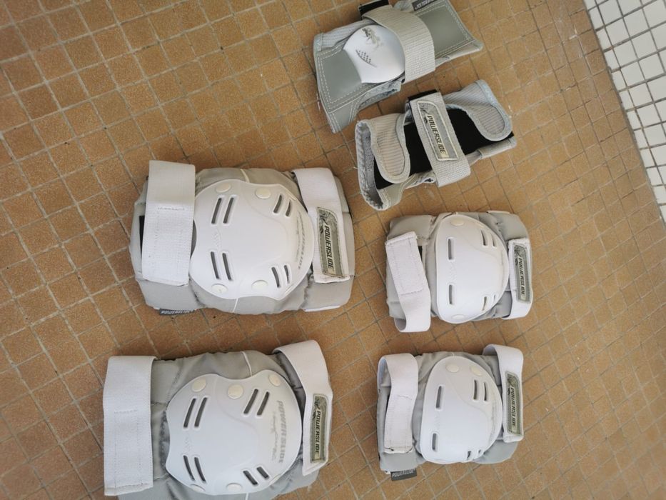 Joelheiras, Cotoveleiras e Proteção de Pulsos