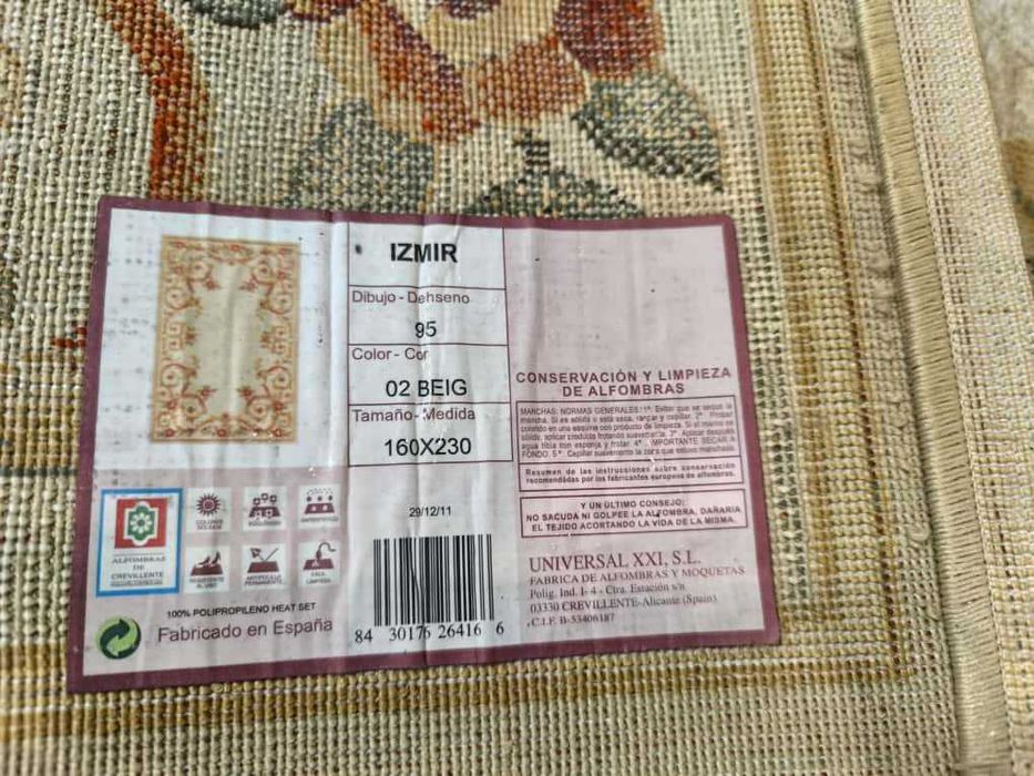 Carpete Persa Floral Izmir C/etiqueta