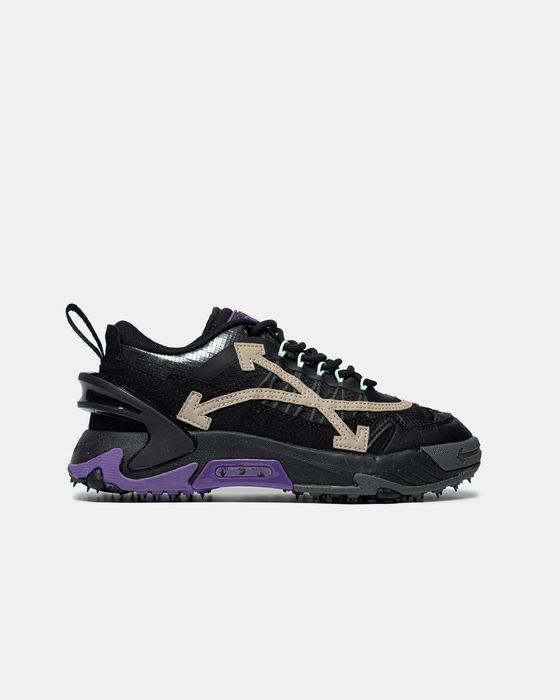 Кросівки OFF-WHITE Odsy-2000 Black/Violet premium | Кроссовки чоловічі