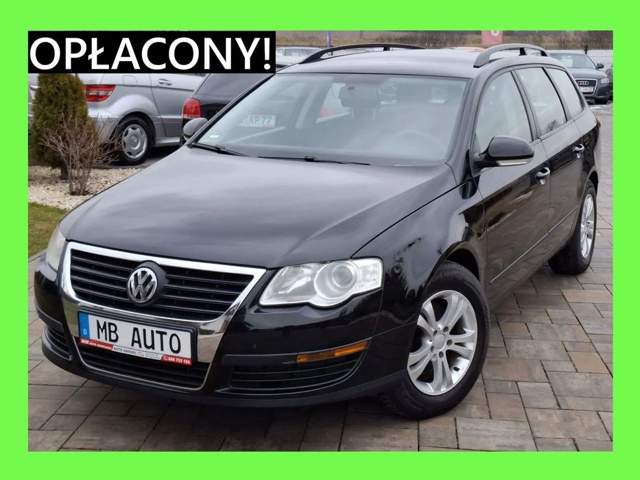 Volkswagen Passat PIĘKNY**KLIMA pełna elektr. NAVI bluetooth czujniki alu ZADBANY