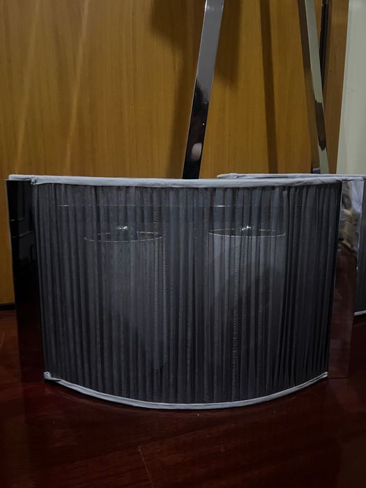 Set 2 candeeiros suspensos no teto cinzentos