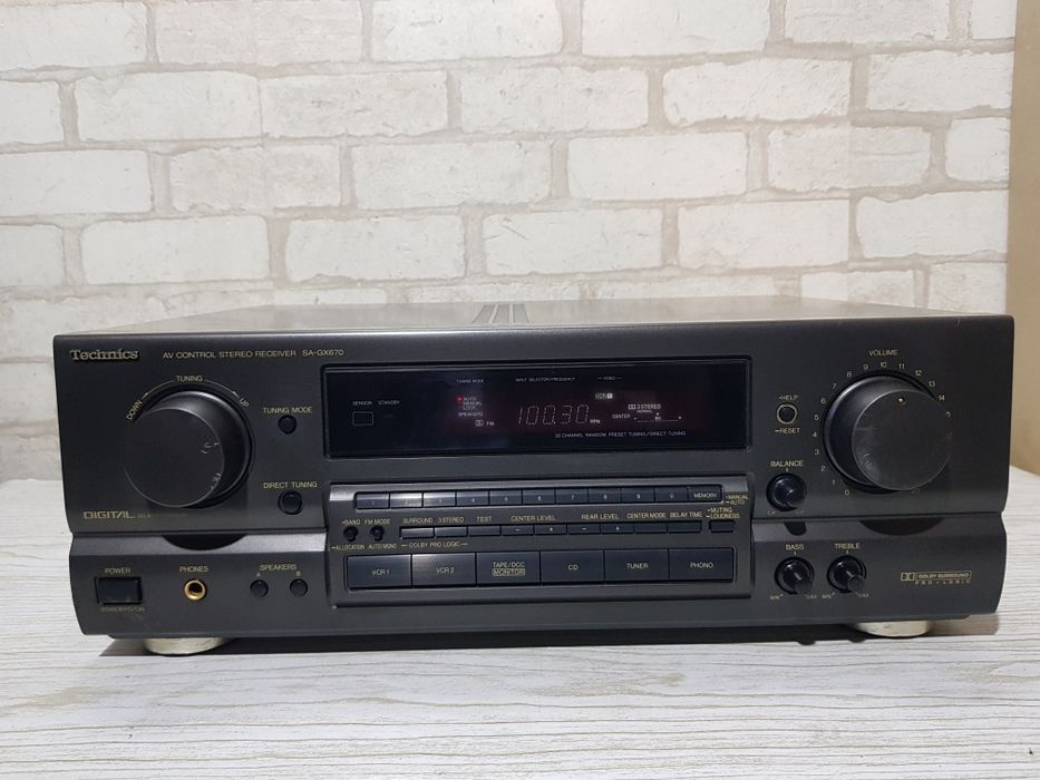 AV ресивер Technics SA-GX670+1 2х100Вт б/у з Німеччини