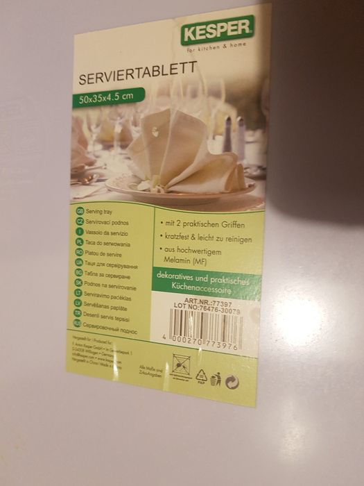 Taca kuchenna plastikowa