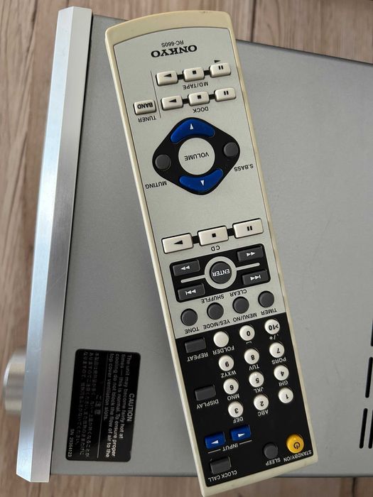 Telecomando di ricambio RC-660S per Onkyo CR315 CR325 CR325UKD CR425UKD