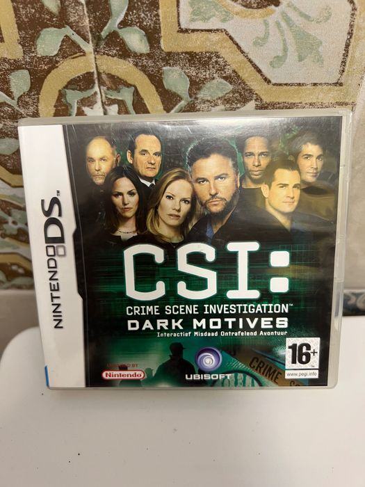 Nintendo DS Gra CSI - zagadki kryminalne