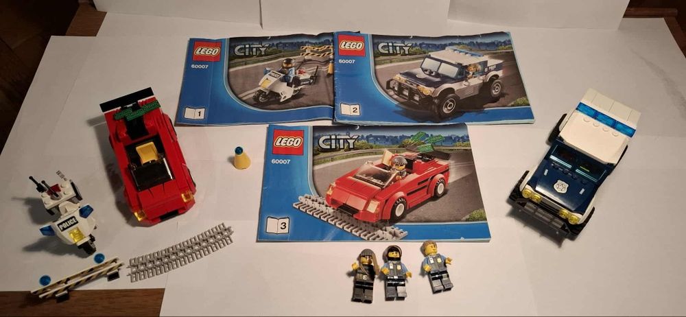 Klocki Lego city  zestaw 60007- Superszybki pościg