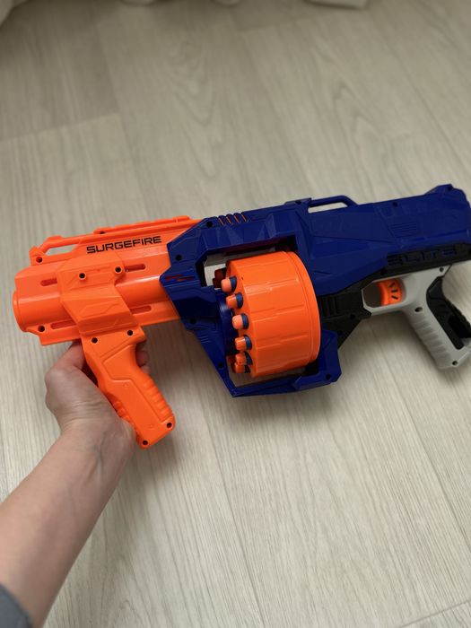 Блестер nerf elite нерф автомат