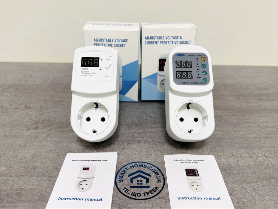 Реле защиты в розетку‼️от перепадов пониженного напряжения ЗУБР ZUBR