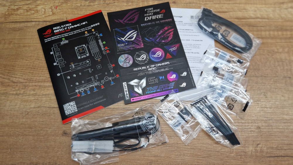 Płyta główna ASUS ROG STRIX B850-F GAMING WIFI box gwarancja nr 406014