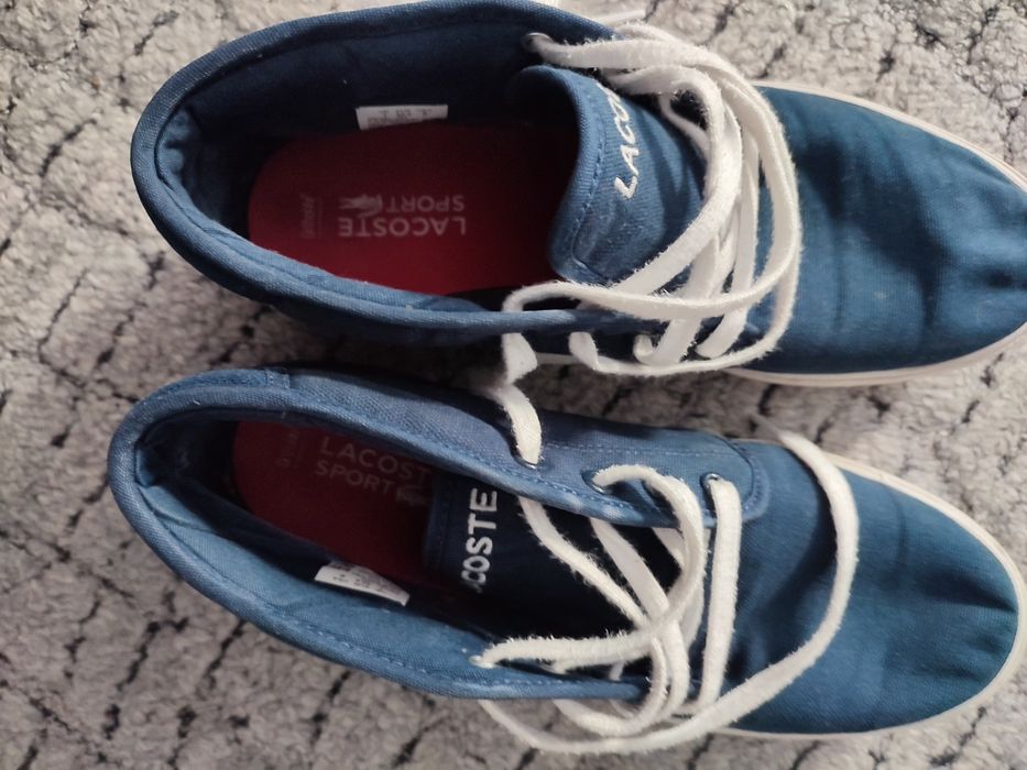 Lacoste trampki  rozm40.5