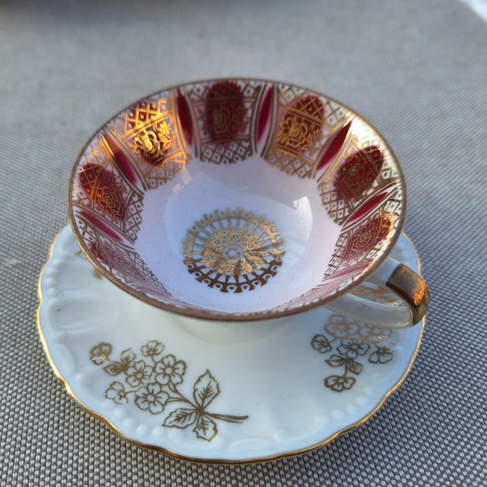 Zestaw filiżanek do kawy. 3szt Gareis Waldsassen Bavaria