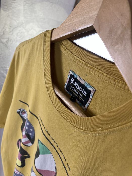 Barbour International: Мото-принт, Преміум бавовна, Класичний крій