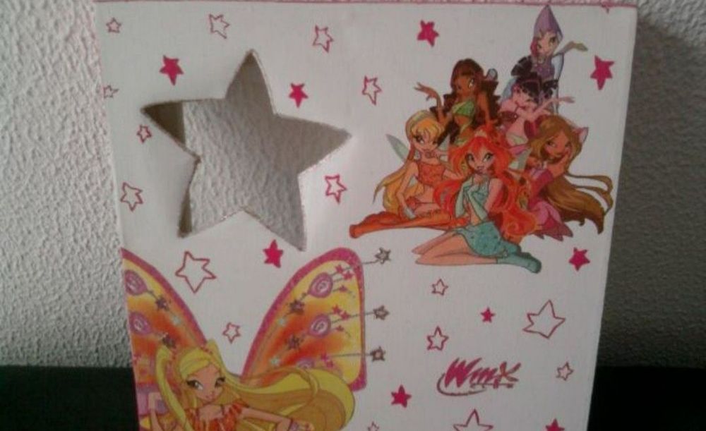 Quadro Winx tela para foto