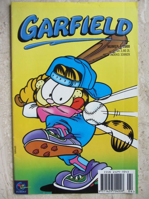 Komiksy "Garfield" z 2000 r.