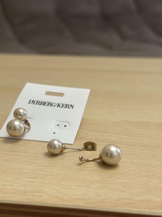 Сережки 2 в 1 Dyrberg kern жемчуг