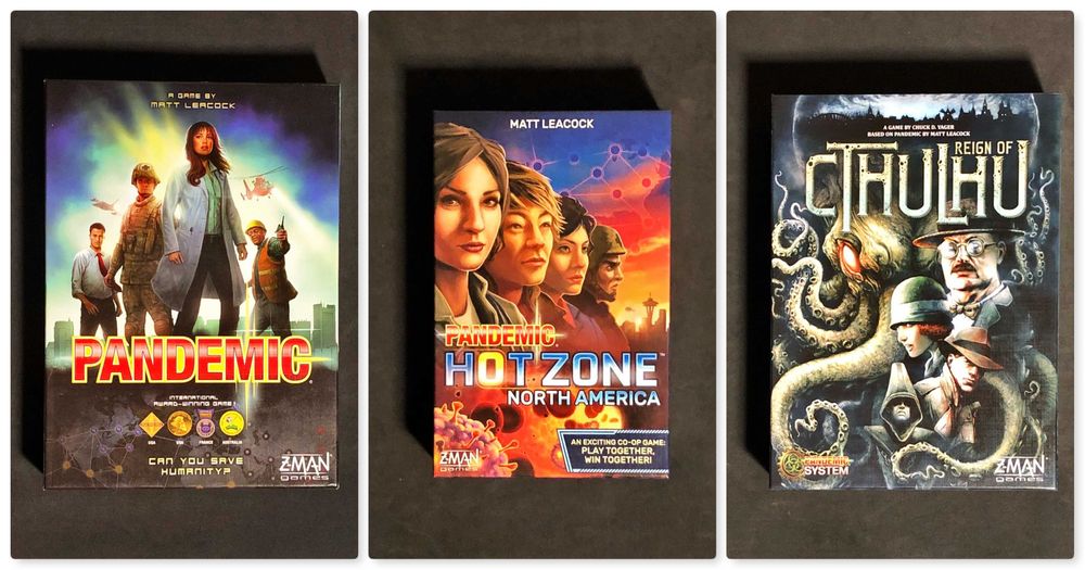 JOGO de tabuleiro [desde 18€] Pandemic HotZone Reign of Cthulhu INGLÊS