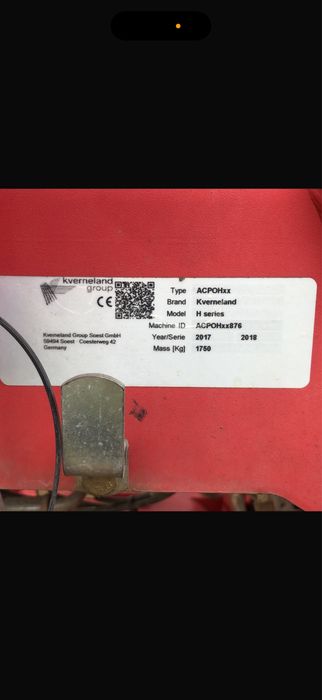 Kverneland e-drill compact 2018