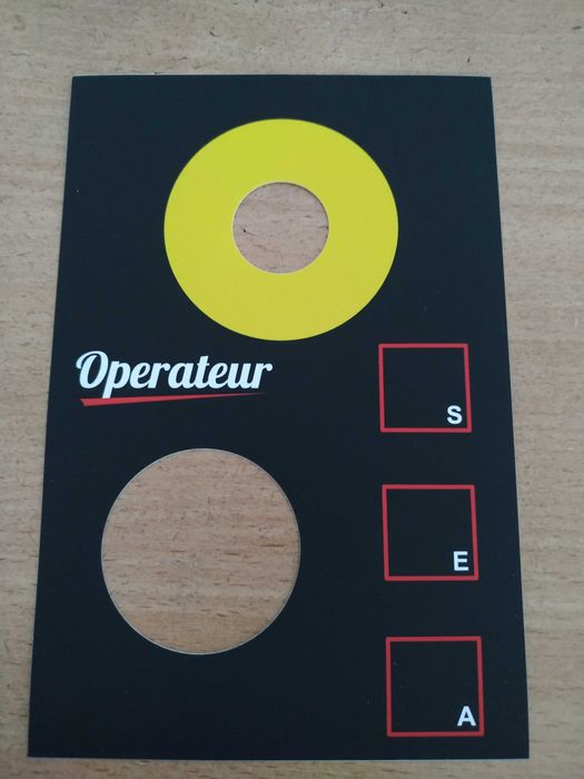 Наклейка клавиатуры Amada APX