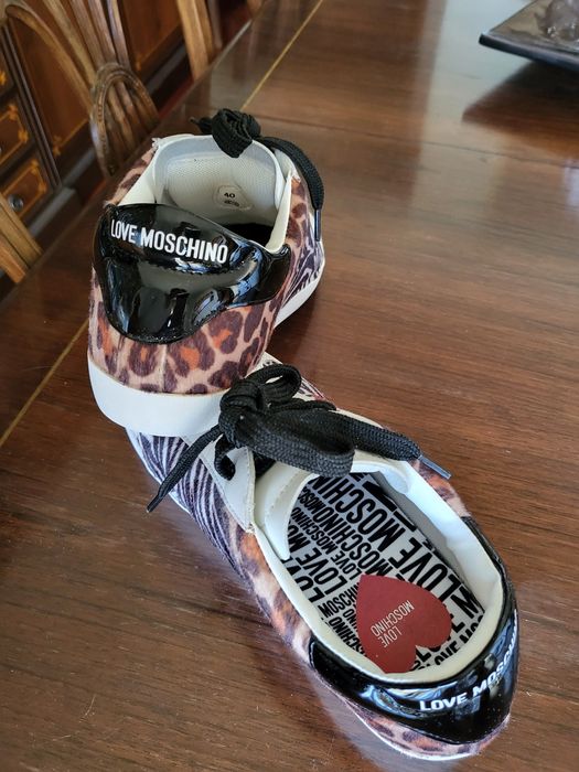 Ténis MOSCHINO verdadeiros 40