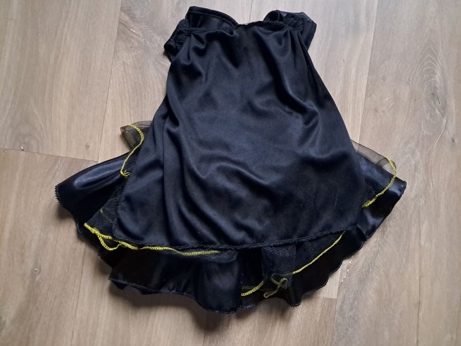 Batman batwoman batgirl sukienka + peleryna strój przebranie 98