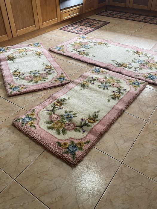 Conjunto 3 tapetes de quarto