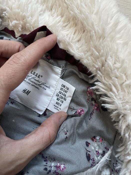 Дитяча жилетка зі штучного хутра H&M 92 см