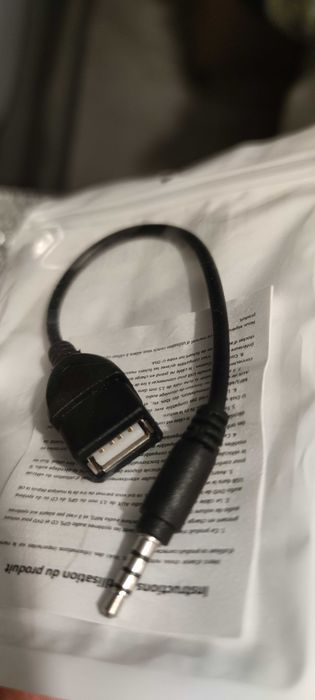 Conversor Jack 3,5mm para USB