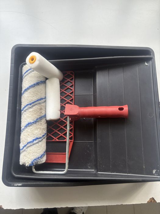 Tabuleiro para pintar com rolo