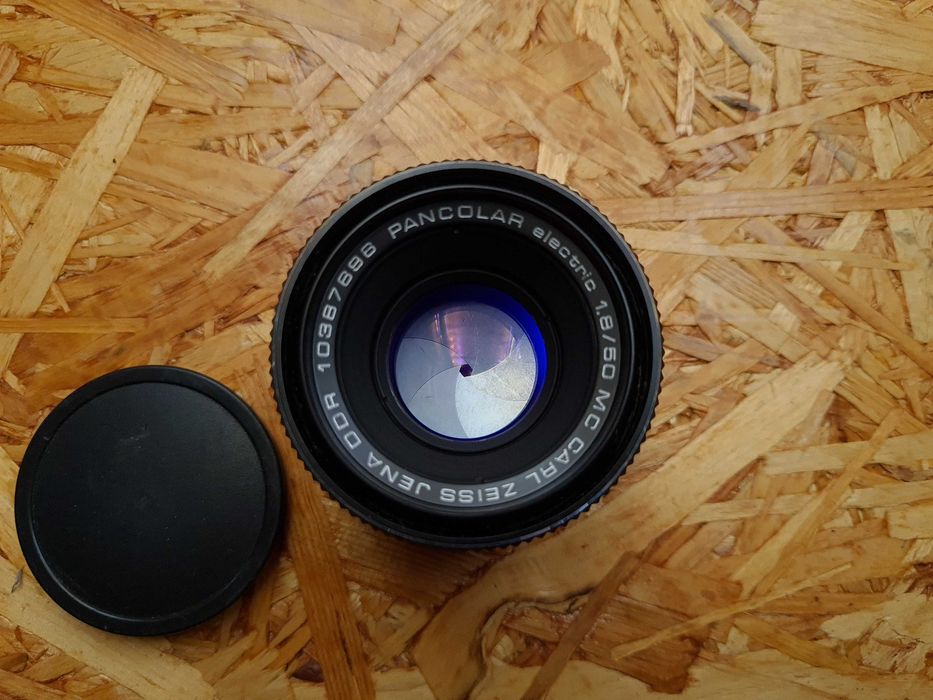 Super stan MC Carl Zeiss Jena Pancolar electric 50mm 1.8 m42 GWARANCJA