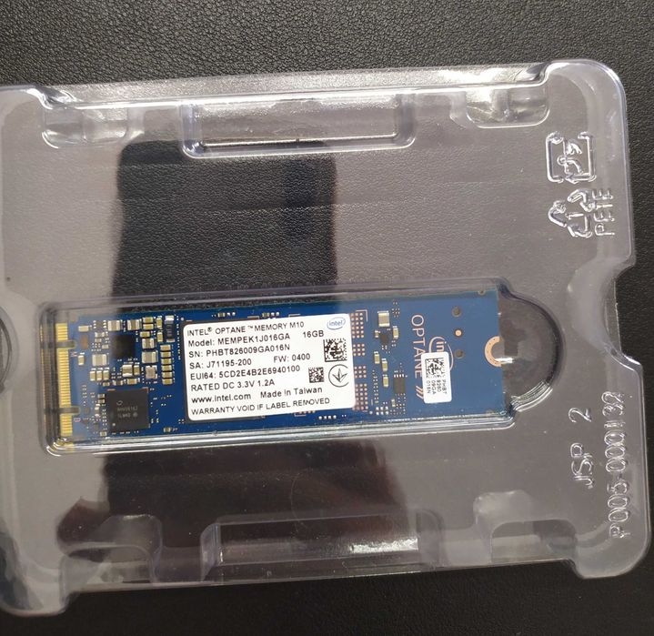 Acelerador de HD Intel Optane 16GB