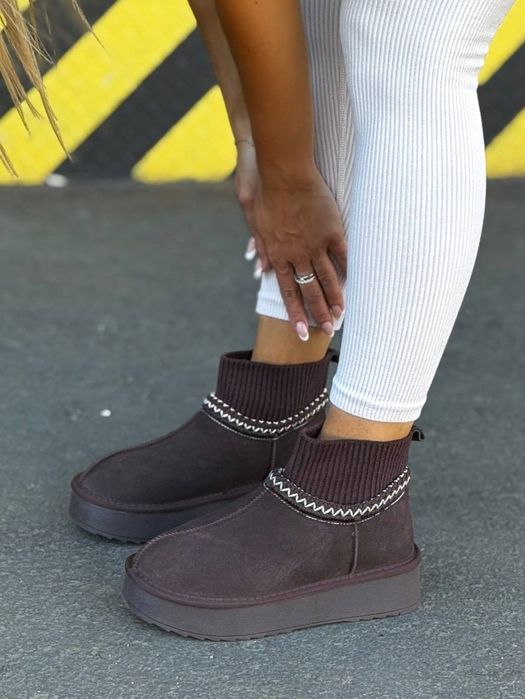 Угги Женские Зимние, угги на платформе короткие, женские угги, угги