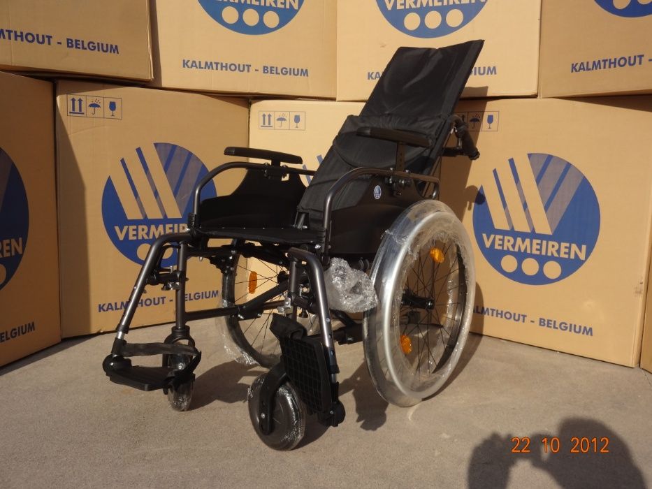 Wózek inwalidzki Vermeiren D200/30 oparcie odchylane