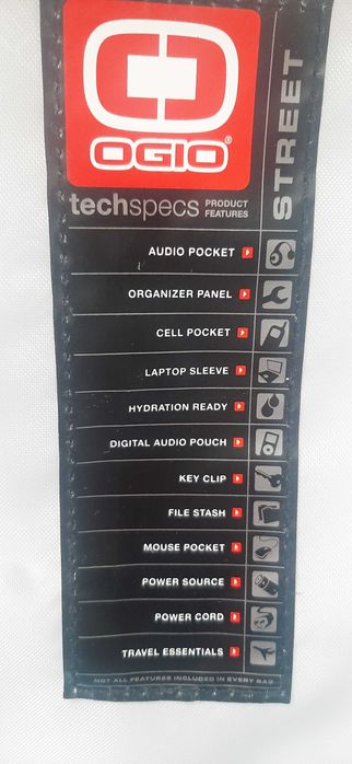 Рюкзак  OGIO techspecs Black