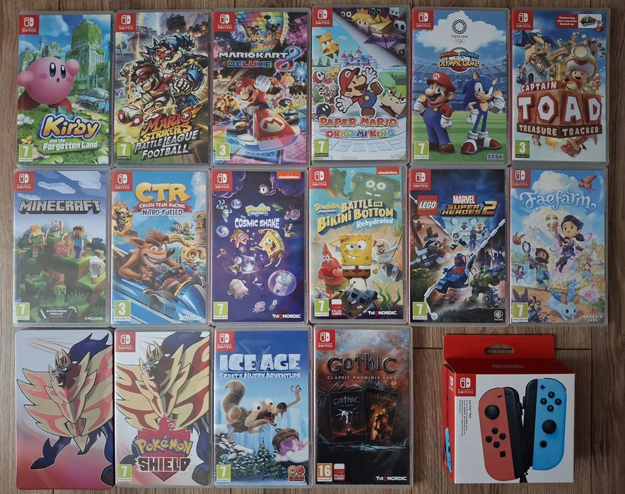 Gry na Nintendo Switch