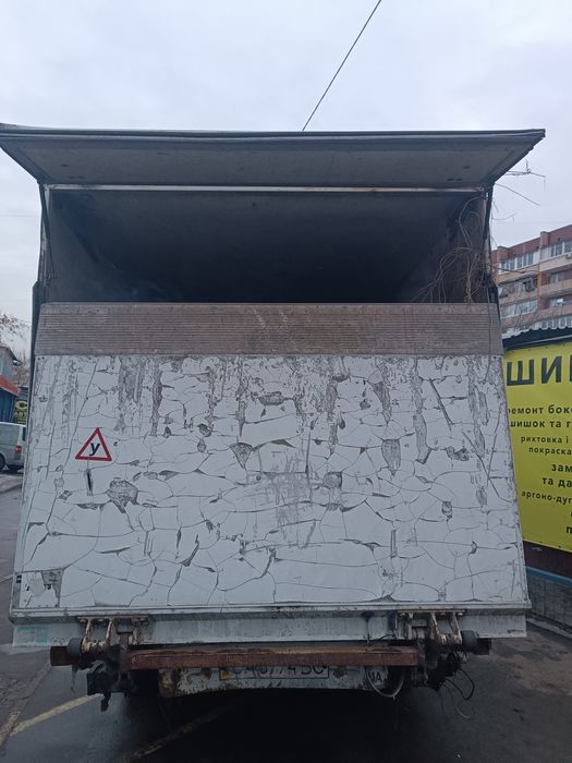 Будка алюміньева до авто з гідробортом