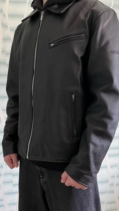 Lederjacke Highway 1, Echt Leder, Grösse XXXL