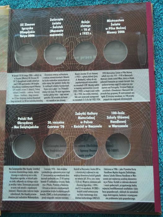 Album na monety 2 zł 2006 - 2007 r. E - Hobby.