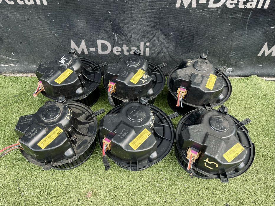 Моторчик пічки Гольф 5 6 Тоуран печки Golf 5 6 Touran Jetta Skoda A5