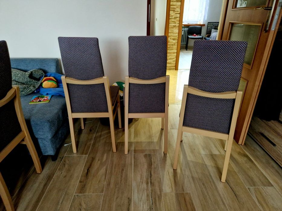 Krzesła stołowe 6 sztuk