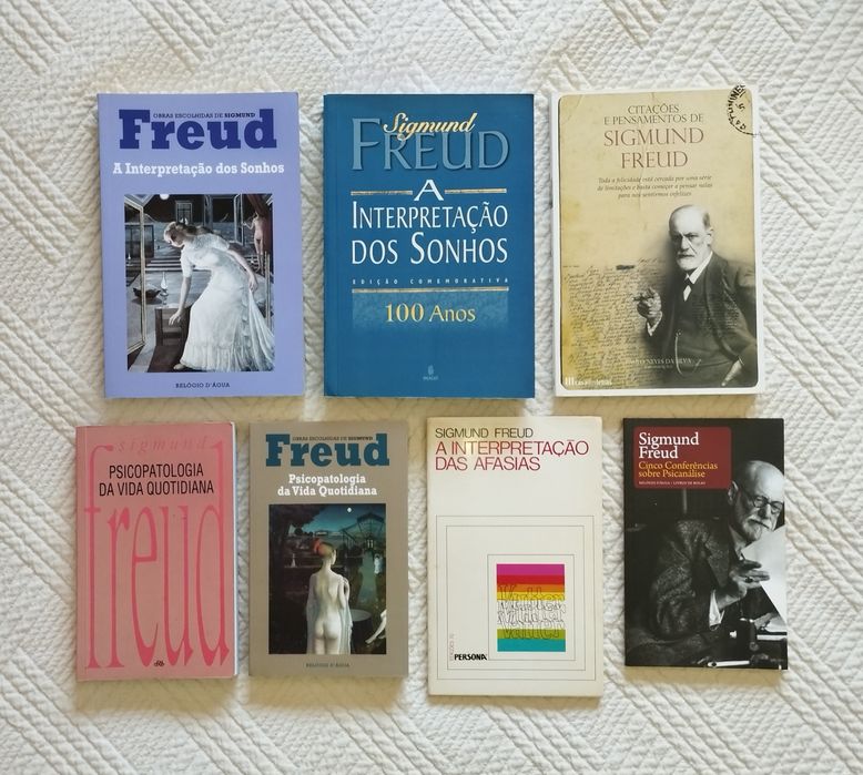 Livros de Psicologia (Sigmund Freud)