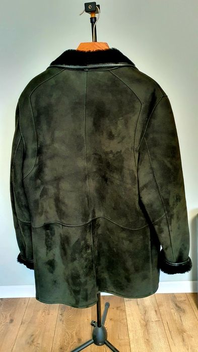 Мужская Классическая Замшевая Дубленка АVI РАЗМЕР L