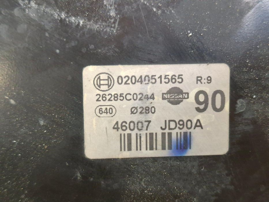 Nissan Qashqai J10 2006-2013 Усилитель тормозов вакуумный 46007-JD90A
