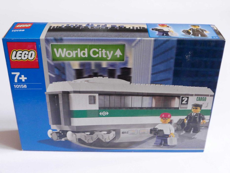 LEGO Train 9V 10158 High Speed Train Car NOWY Unikat
