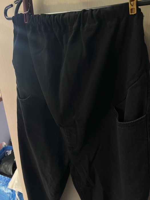 Джинсы для беременных черные