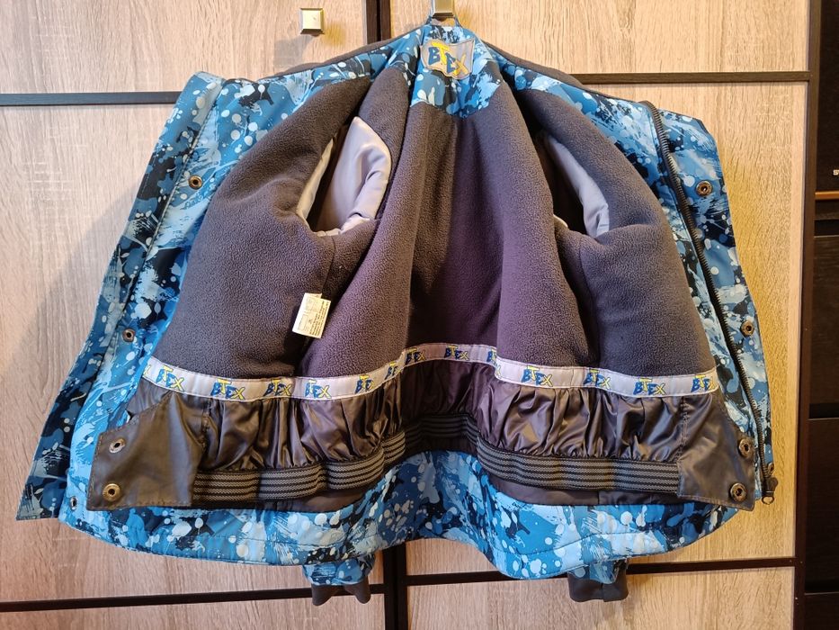 Зимовий комплект полукомбінезон  B.TEX "SNOW" 104-110-116 см