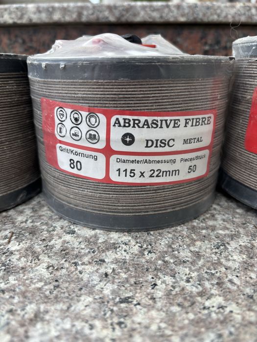 Dysk fibrowy P80 115x22mm 50 sztuk