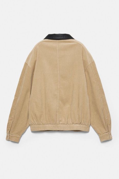 Вельветова куртка з коміром xs s